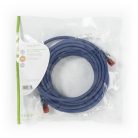 CAT6 hálózati kábel | RJ45 Dugasz | RJ45 Dugasz | S/FTP | 7.50 m | Kerek | LSZH | Kék | Műanyag Zacskó