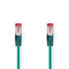CAT6 hálózati kábel | RJ45 Dugasz | RJ45 Dugasz | S/FTP | 0.50 m | Kerek | LSZH | Zöld | Boríték