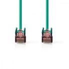 CAT6 hálózati kábel | RJ45 Dugasz | RJ45 Dugasz | S/FTP | 10.0 m | Kerek | LSZH | Zöld | Műanyag Zacskó