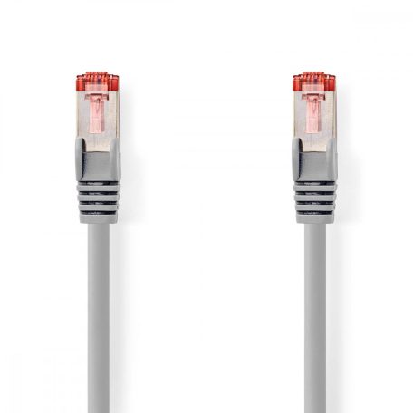 CAT6 hálózati kábel | RJ45 Dugasz | RJ45 Dugasz | S/FTP | 20.0 m | Kerek | LSZH | Szürke | Boríték