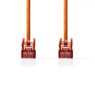 CAT6 hálózati kábel | RJ45 Dugasz | RJ45 Dugasz | S/FTP | 0.50 m | Kerek | LSZH | Narancs | Boríték