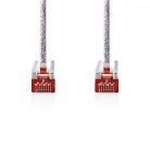 CAT6 hálózati kábel | RJ45 Dugasz | RJ45 Dugasz | S/FTP | 10.0 m | Kerek | LSZH | Átlátszó | Műanyag Zacskó