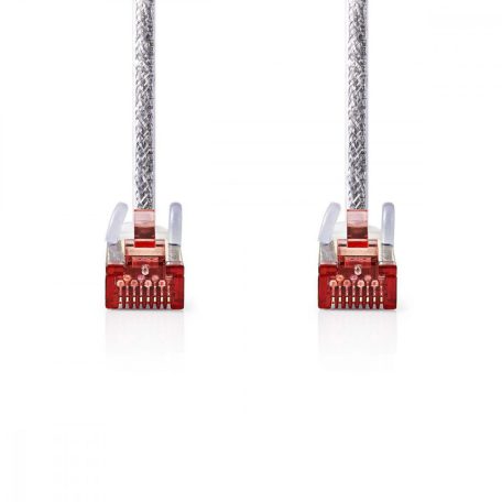 CAT6 hálózati kábel | RJ45 Dugasz | RJ45 Dugasz | S/FTP | 10.0 m | Kerek | LSZH | Átlátszó | Műanyag Zacskó