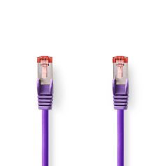   CAT6 hálózati kábel | RJ45 Dugasz | RJ45 Dugasz | S/FTP | 2.00 m | Kerek | LSZH | Ibolya | Boríték