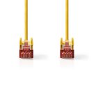 CAT6 hálózati kábel | RJ45 Dugasz | RJ45 Dugasz | S/FTP | 2.00 m | Kerek | LSZH | Sárga | Boríték