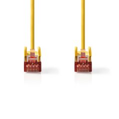   CAT6 hálózati kábel | RJ45 Dugasz | RJ45 Dugasz | S/FTP | 2.00 m | Kerek | LSZH | Sárga | Boríték