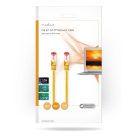 CAT6 hálózati kábel | RJ45 Dugasz | RJ45 Dugasz | S/FTP | 5.00 m | Kerek | LSZH | Sárga | Boríték