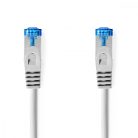 CAT6a hálózati kábel | S/FTP | RJ45 Dugasz | RJ45 Dugasz | 1.00 m | Snagless | Kerek | LSZH | Szürke | Boríték