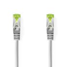 CAT7 hálózati kábel | S/FTP | RJ45 Dugasz | RJ45 Dugasz | 1.00 m | Snagless | Kerek | LSZH | Szürke | Boríték