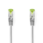CAT7 hálózati kábel | S/FTP | RJ45 Dugasz | RJ45 Dugasz | 3.00 m | Snagless | Kerek | LSZH | Szürke | Boríték