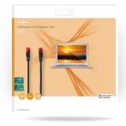 CAT6 hálózati kábel | RJ45 Dugasz | RJ45 Dugasz | U/UTP | 50.0 m | Kültéri | Kerek | PE | Fekete | Boríték