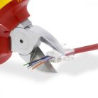 RJ45 csatlakozó | RJ45 Pass Through | Tömör UTP Vezetékhez CAT5 | Egyenes | Aranyozott | 10 db | PVC | Átlátszó | Műanyag Zacskó