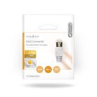 RJ45 csatlakozó | Dugasz | Solid FTP CAT5e | Egyenes | Aranyozott | 10 db | PVC | Átlátszó / Szürke | Boríték