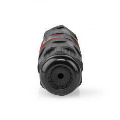   Hálózati csatlakozó | Kinti | CAT6 | Árnyékolt | RJ45 Aljzat | RJ45 Aljzat | Egyenes | PVC | Doboz