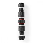 Hálózati csatlakozó | Kinti | CAT6 | Árnyékolt | RJ45 Aljzat | RJ45 Aljzat | Egyenes | PVC | Doboz