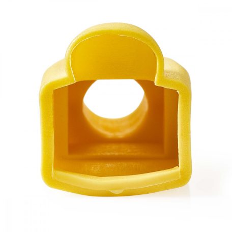 Húzásirányú tehermentesítő tömítés | RJ45 | PVC | Sárga | Műanyag Zacskó | 10 db