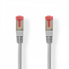   Cat 6 kábel | RJ45 Dugasz | RJ45 Dugasz | S/FTP | 3.00 m | Kerek | PVC | Szürke | Papírfüles