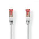 CAT6 hálózati kábel | RJ45 Dugasz | RJ45 Dugasz | S/FTP | 7.50 m | Kerek | PVC | Fehér | Papírfüles