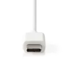 Autós Töltő | 15 W | 1x 3.0 A | Kimenő csatlakozók száma: 1 | USB-C™ (Rögzített) Kábel | 1.00 m | Single Voltage Output