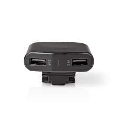   Autós Töltő | 48 W | 4x 2.4 A | Kimenő csatlakozók száma: 4 | Csatlakozó típusa: 4x USB-A | Hosszabbító Kábel | 1.80 m | Single Voltage Output