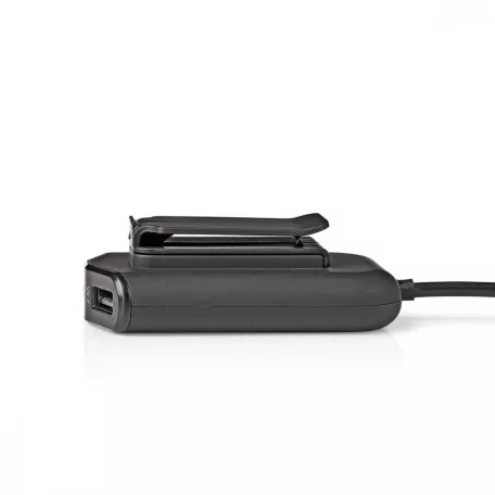 Autós Töltő | 48 W | 4x 2.4 A | Kimenő csatlakozók száma: 4 | Csatlakozó típusa: 4x USB-A | Hosszabbító Kábel | 1.80 m | Single Voltage Output