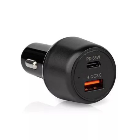 Autós Töltő | 65 W | 2.0 / 3.0 / 3.25 A | Kimenő csatlakozók száma: 2 | Csatlakozó típusa: USB-A / USB-C™ | Automatikus Feszültség Kiválasztás