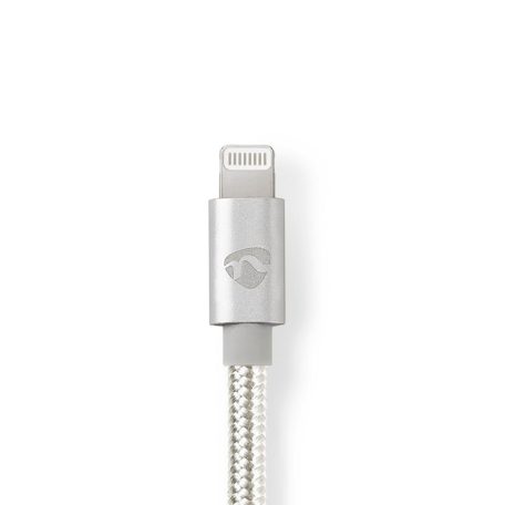 Lightning-Adapter | Apple Lightning, 8 Pólusú | 3.5 mm Dugasz | Aranyozott | 1.00 m | Kerek | Nylon