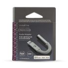 Lightning-Adapter | Apple Lightning, 8 Pólusú | 3.5 mm Aljzat | Aranyozott | 0.15 m | Kerek | Alumínium