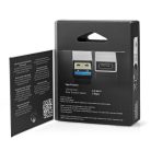 USB-A Adapter | USB 3.2 Gen 1 | USB-A Dugasz | USB-C™ Aljzat | 5 Gbps | Kerek | Nikkelezett | Ezüst | Fedődoboz