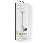 USB-C™ Adapter | USB 3.2 Gen 1 | USB-C™ Dugasz | Mini DisplayPort Aljzat | Power delivery | 0.20 m | Kerek | Aranyozott | Márkás / Nejlon Tok | Ezüst | Ablakos Fedő Doboz