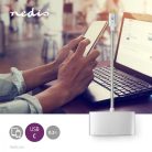 USB Többportos Adapter | USB 3.2 Gen 1 | USB-C™ Dugasz | HDMI™ Kimenet / USB-A Aljzat / USB-C™ Aljzat | 5 Gbps | 0.20 m | Kerek | Aranyozott | Márkás / Nejlon Tok | Ezüst | Ablakos Fedő Doboz