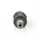 CCTV biztonsági csatlakozó | 5.5 x 2.1 mm Dugasz | 5.5 x 2.1 mm Dugasz | Dugasz | Fekete / Zöld