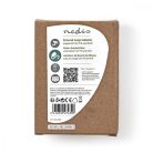 CCTV földhurok leválasztó | Aljzat / Dugasz | 75 Ohm | PVC | Fekete