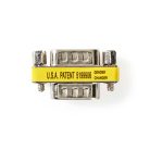 VGA adapter | VGA Dugasz | VGA Dugasz | Nikkelezett | Egyenes | Fém | Fém | Műanyag Zacskó