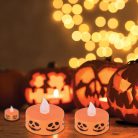 Halloween mécses szett, 6 db