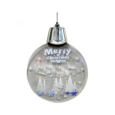   Home CDM 10 akril dekoráció, 2db hidegfehér LED, 12cm átmérő, mozgó fényjáték