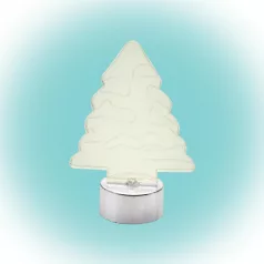 LED-es asztali dísz, fenyőfa
