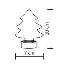LED-es asztali dísz, fenyőfa