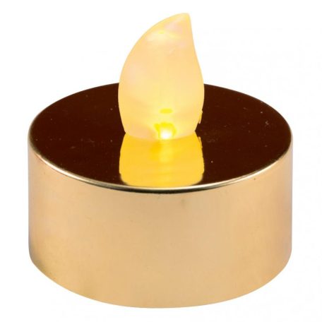 LED-es teamécses, fényes arany