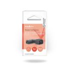 Extension Dugó | IEC-320-C13 | IEC-320-C14 | Döntött Bal | Nikkelezett | PVC | Fekete | Doboz | 1 db