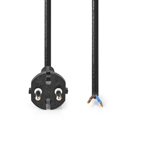 Porszívó tápkábel | 15.0 m | CEE 7/17 | 250 V AC | 16 A | Fekete | PVC