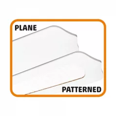   HOME csillár ventilátor Mennyezeti ventilátor, fehér, 3xE27 lámpa, 105 cm, 50 W forgásirányváltó hűt-fűt