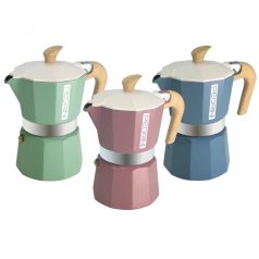   Pedrini CF 132 3 személyes kávéfőző, olasz design, alumínium