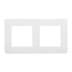   Chameleon Flow sorolókeret sorolható kapcsolóhoz, 2 kimenet, fehér