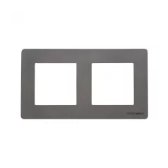   Chameleon Flow sorolókeret sorolható kapcsolóhoz, 2 kimenet, szürke