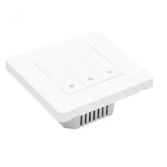   Chameleon Flow Vez. nélküli sorolható fali kapcsoló, fehér, 3-körös