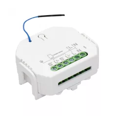   Chameleon CH-WZB-SH2-100 redőnyvezérlő fali modul, vezeték nélküli, nyitott vagy zárt állapot, max. 10 A / áramkör, ZigBee 3.0, 18 x 47 x 52 mm