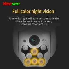   Pro vison Onvif 20P Wifi IP Kültéri Térfigyelő Kamera Full HD 1080p - 5MP - v380pro új típus 2 antennás ip65 megfigyelő biztonsági készlet mozgás követés hangfelvétel, CH22-2, V380PRO app.