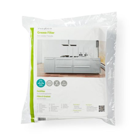 Páraelszívó Zsírszűrő | 57 x 47 cm | Vágható