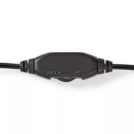 PC headset | Teljes Fület Befedő Kialakítás | Stereo | 1x 3.5 mm / 2x 3.5 mm | Felhajtható Mikrofon | Fekete